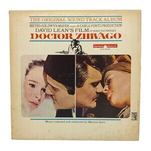 Vintage Doctor Zhivago The Original Soundtrack Album LP Vinyl 1960s MGM Records